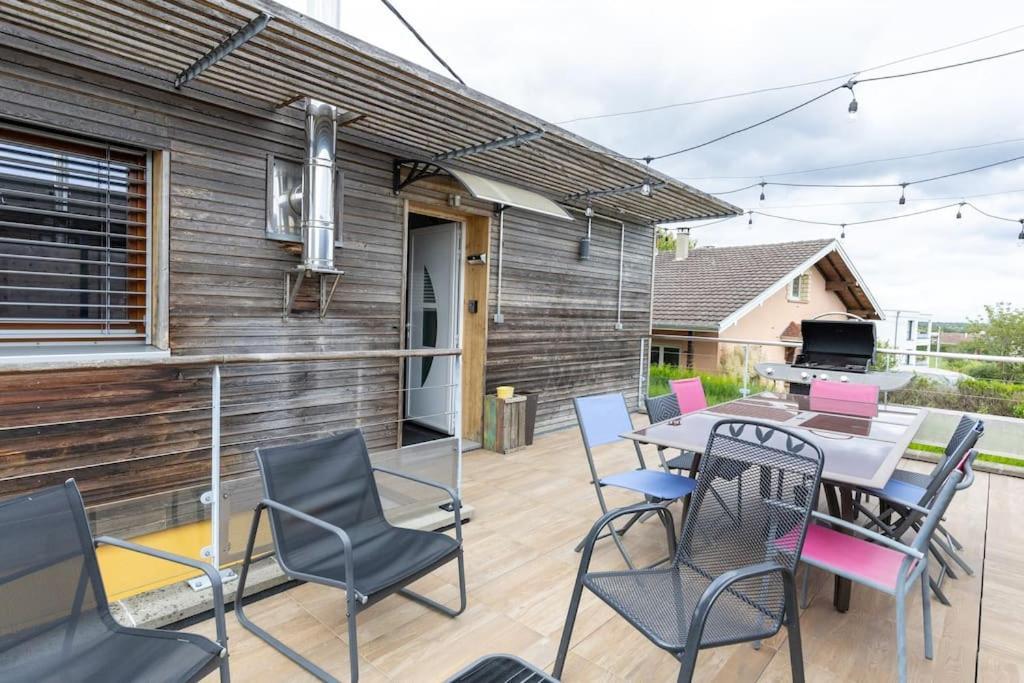 Agreable Maison A La Campagne Schlierbach 外观 照片